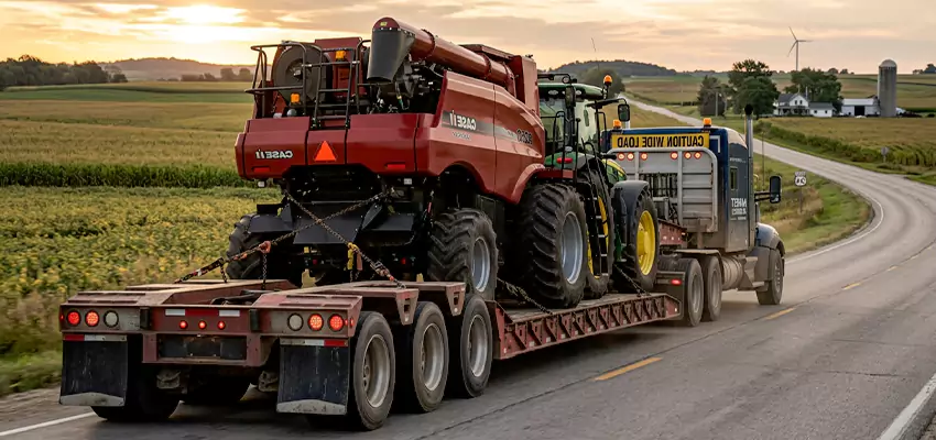 Farm Equipment We Haul in North Carolina, NC
